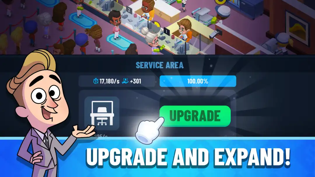 Idle Bank Tycoon screenshot 2