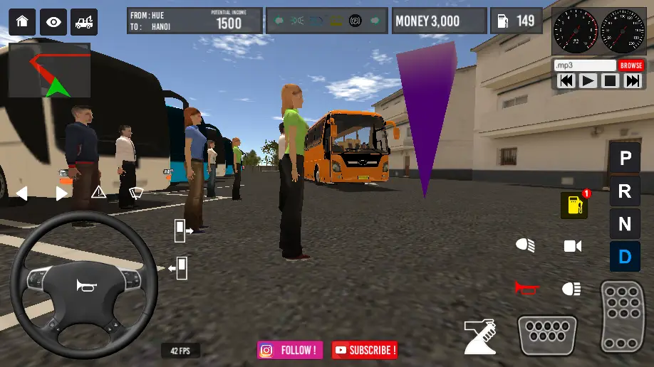 Vietnam Bus Simulator screenshot 3