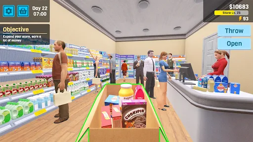 Manage Supermarket Simulator screenshot 1