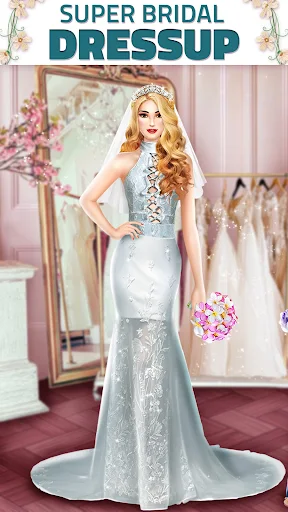 Super Wedding Dress Up Stylist screenshot 1