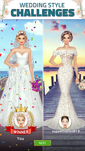 Super Wedding Dress Up Stylist screenshot 5