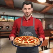 Burger & Pizza Food Shop Game icon