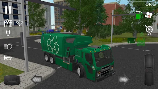 Trash Truck Simulator screenshot 2
