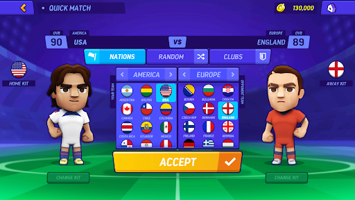 Soccer Mini Stars screenshot 1