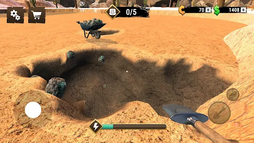 Wild West Miner Gold Rush screenshot 5