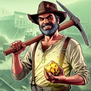 Wild West Miner Gold Rush icon